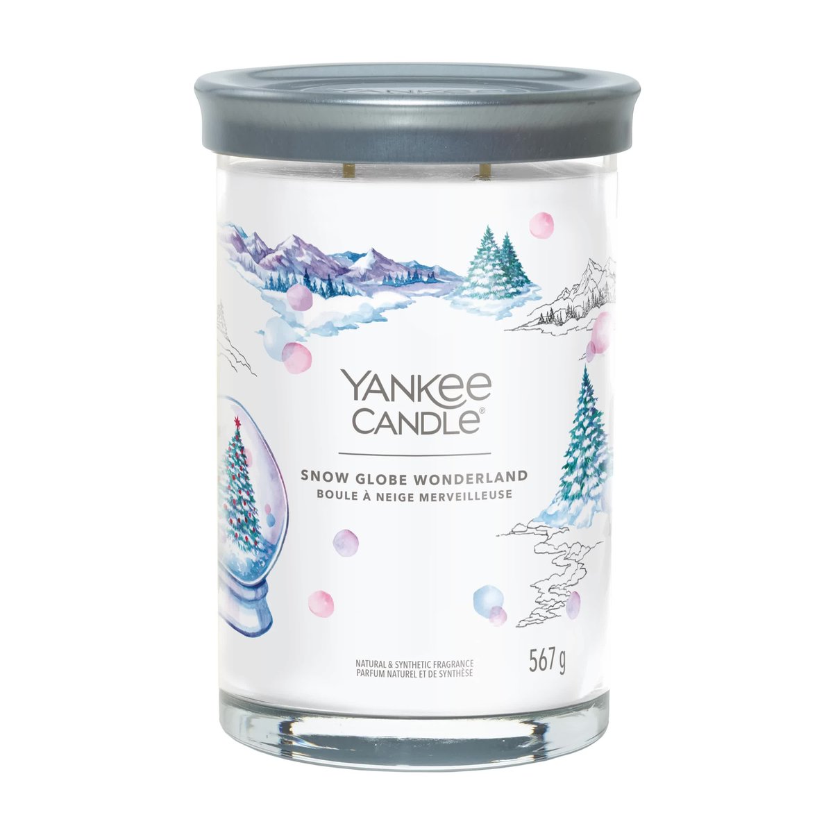 Snow Globe Wonderland - Yankee Candle Signature - świeca tumbler z dwoma knotami - 2022
