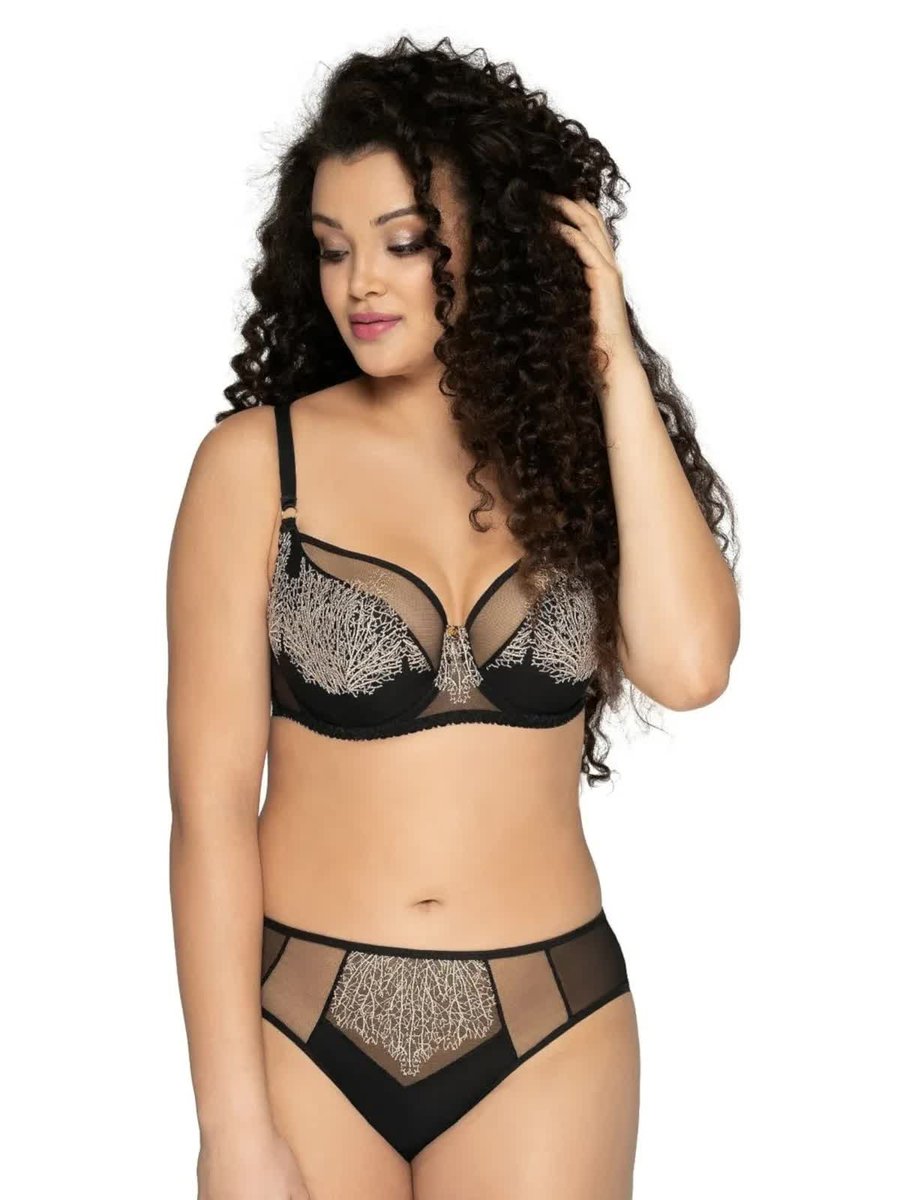 Ava Lingerie Figi 1944 B S czarny