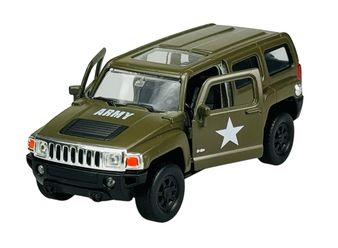 WELLY HUMMER H3 WOJSKOWY 1:34 43629
