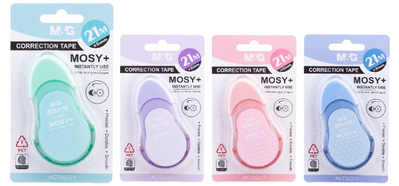 Korektor w taśmie Mosy+ 21mx5mm M&G
