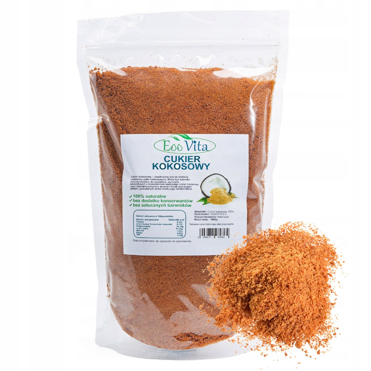 Cukier Kokosowy 500g