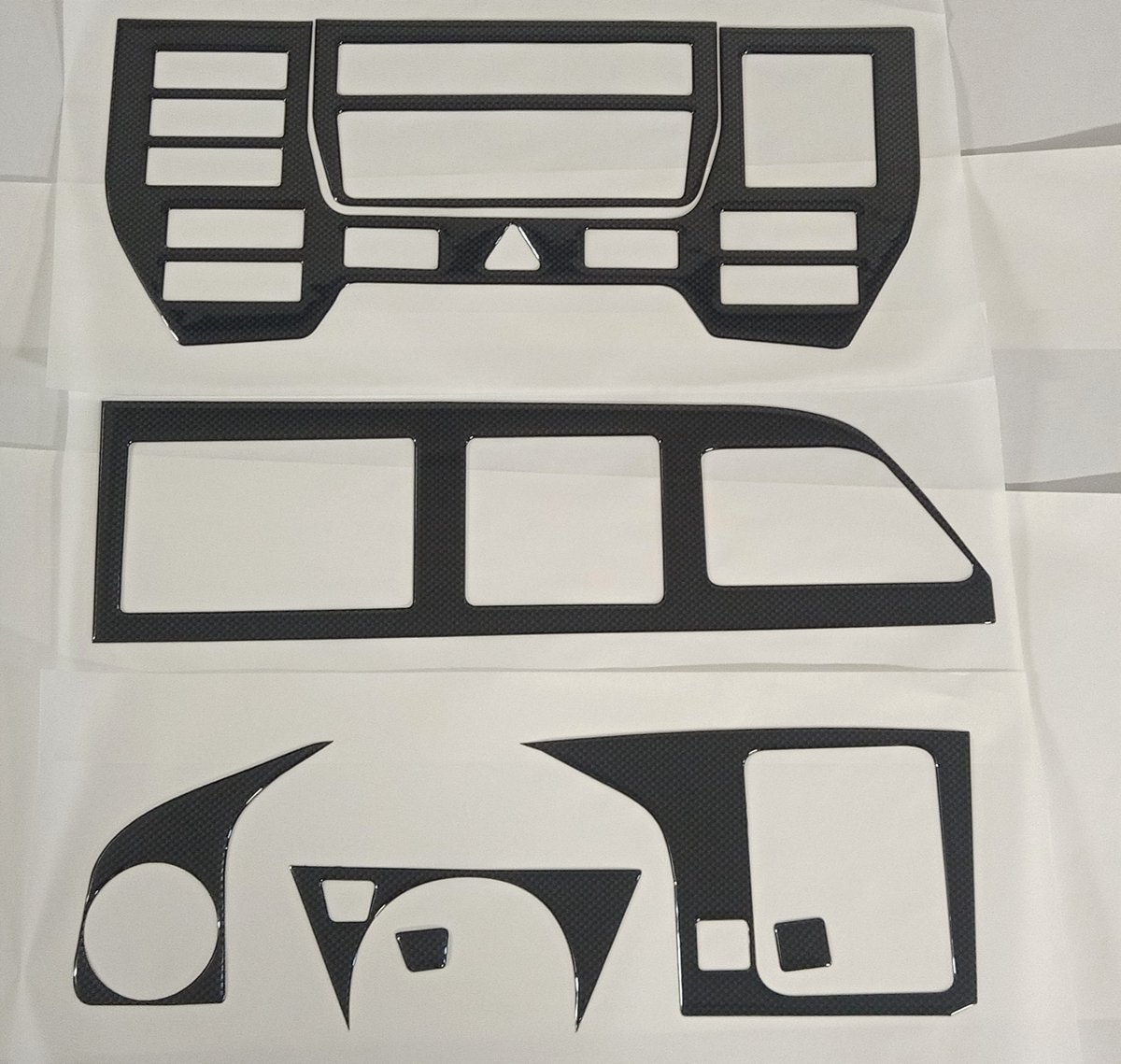 MAN TGX TGS OD 2020 R DEKORY NA DESKE OKLEINY KOKPITU CARBON NAKLEJKI 3D NAKŁADKI TUNING WNĘTRZA PANEL LISTWY