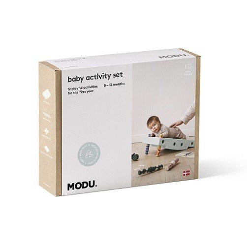 MODU - Baby activity set  - Ocean Mint / Forest Green
