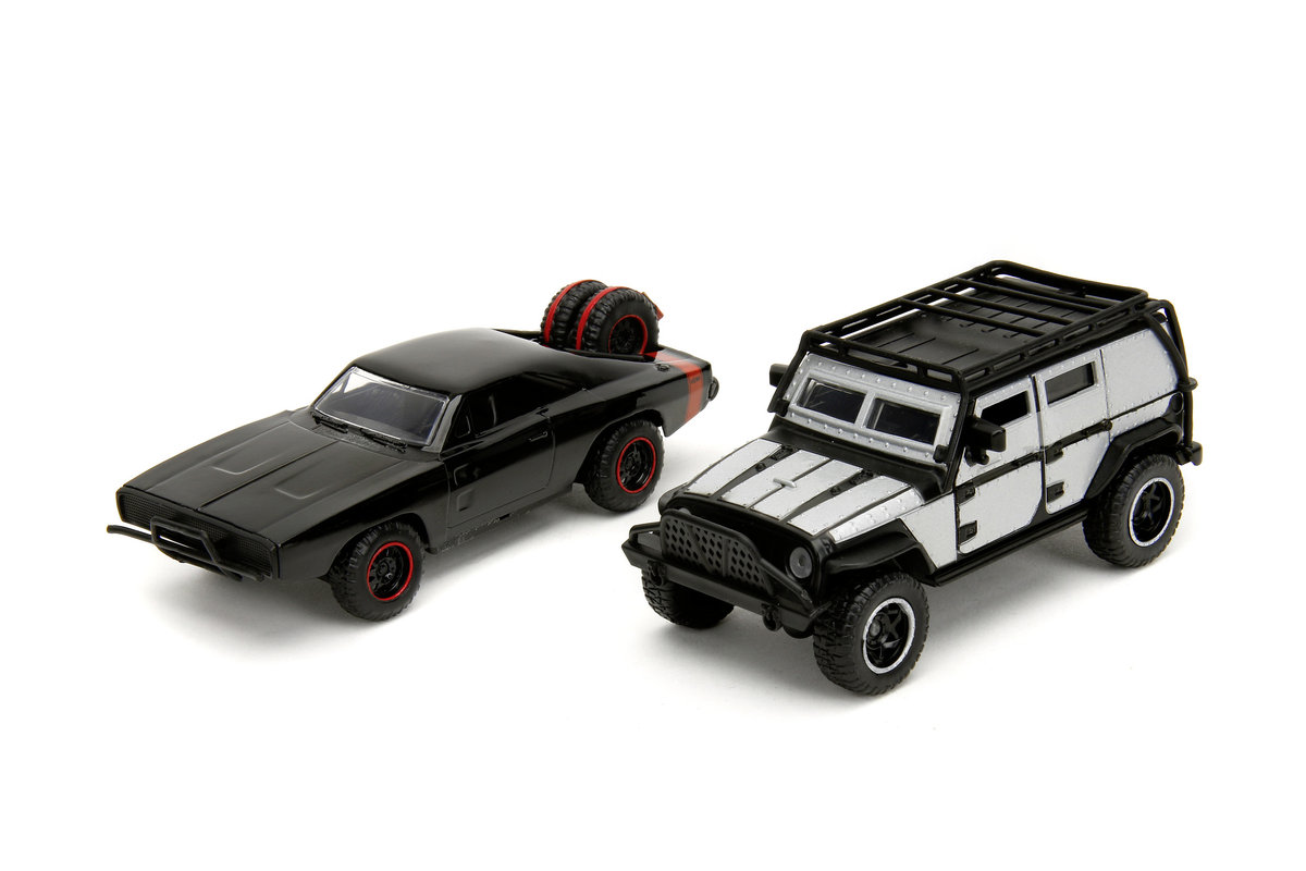 JADA SZYBCY I WŚIEKLI JEEP WRANGLER + DODGE CHARGER 2-PACK 1:32 2014