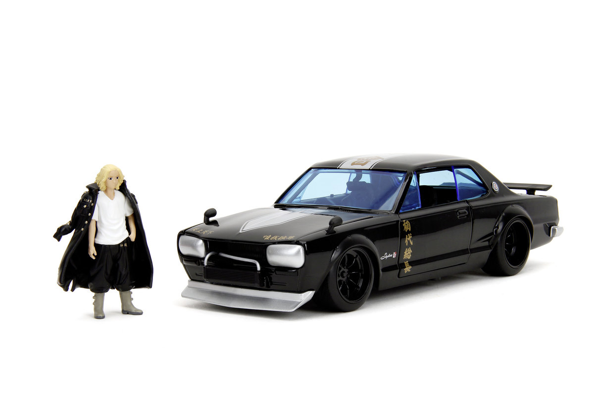 JADA TOKYO REVENGERS 1971 NISSAN SKYLINE GT-R + FIGURKA MIKEY 1:24 253255064