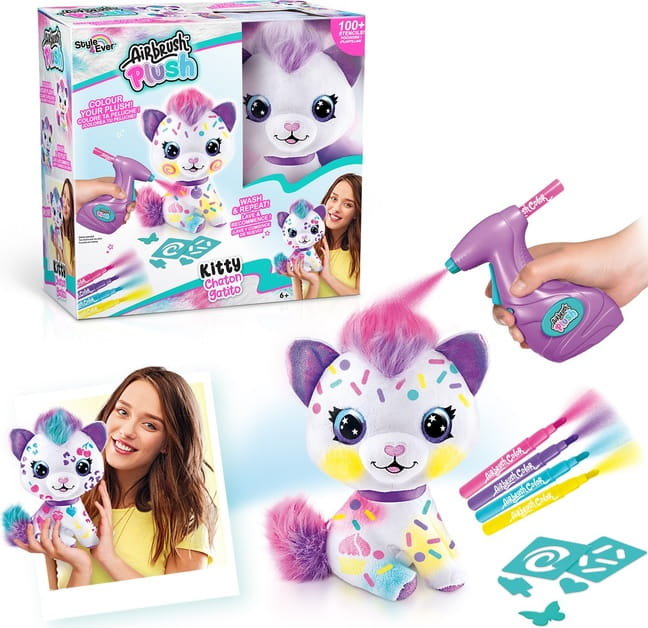 Canal Toys Airbrush Plush KITTY Kotek do Malowania