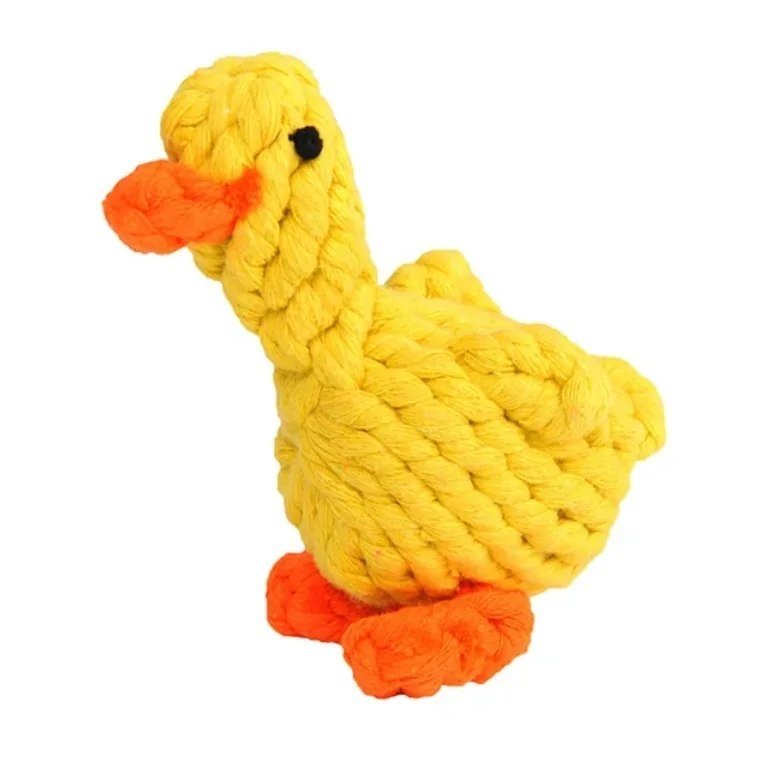 Nuxie® Zabawka Szarpak Kaczka Dla Psa 13Cm