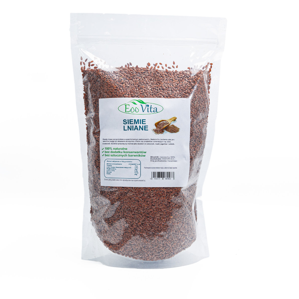 Siemie Lniane brązowe 200g