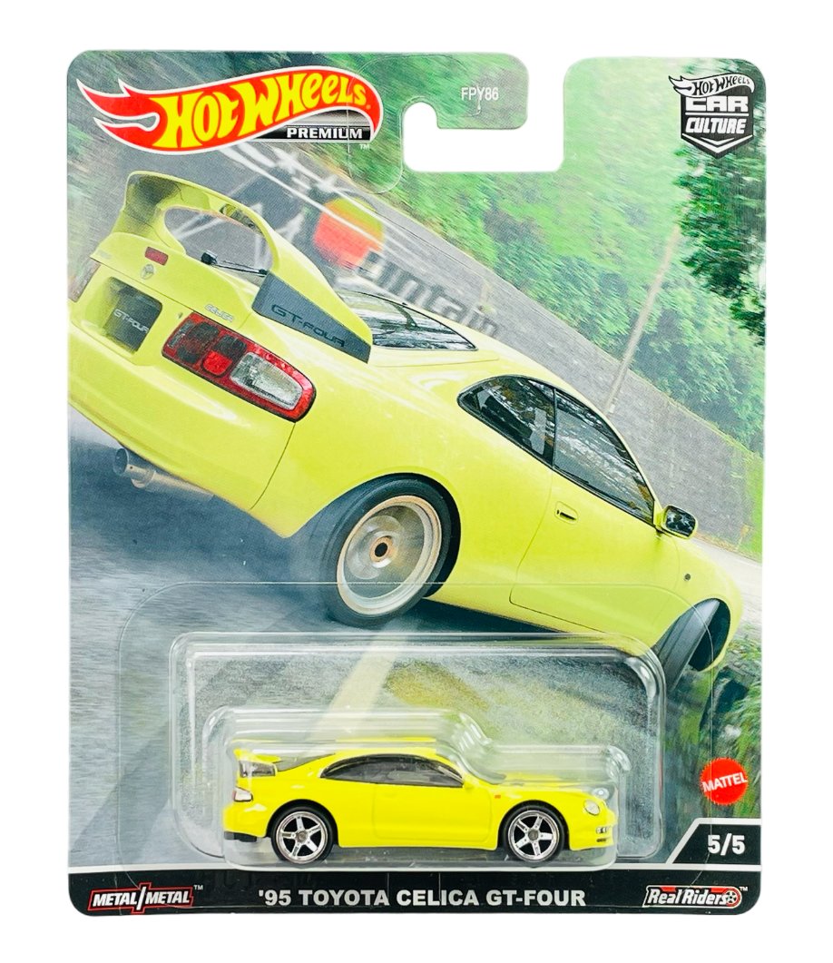 HOT WHEELS 2021'95 TOYOTA CELICA GT-FOUR MOUNTAIN DRIFTERS 5/5 HCJ82