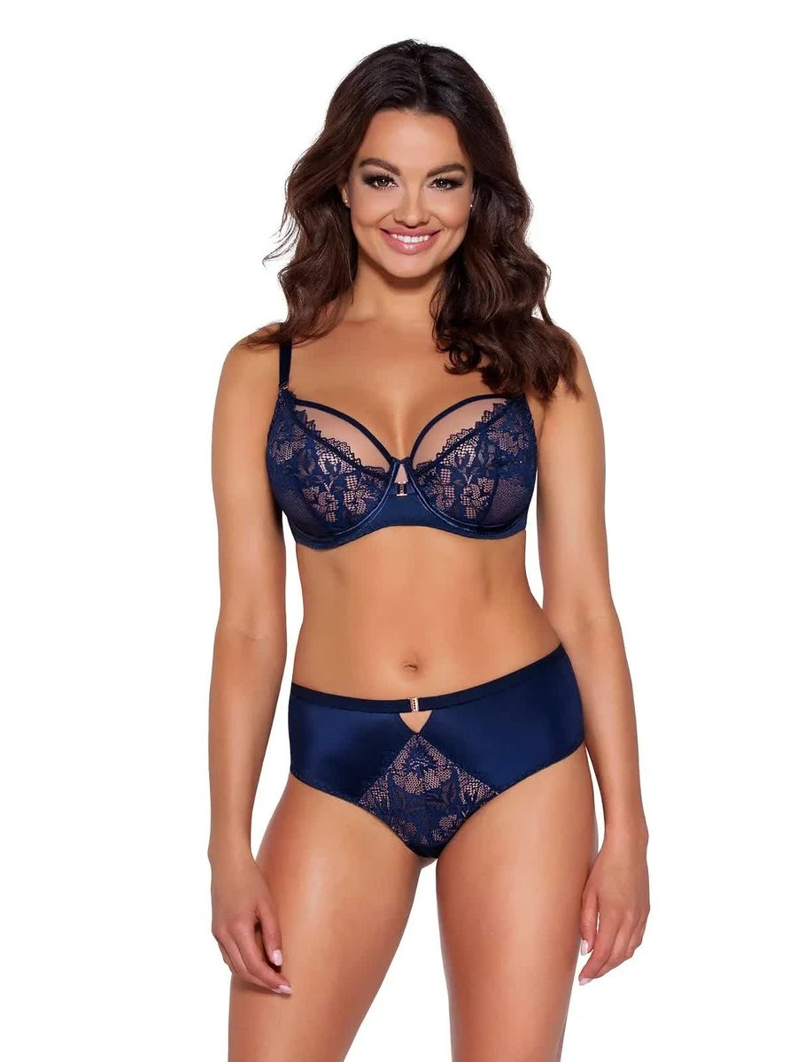 Ava Lingerie Biustonosz 1938 Granatowy 65 G