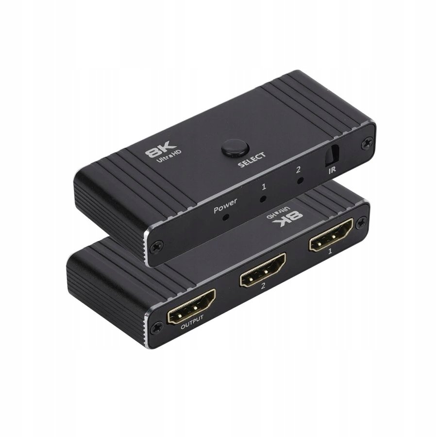 Rozdzielacz HDMI 2.1 8K Ultra HD Przełącznik SWITCH dwukierunkowy Splitter