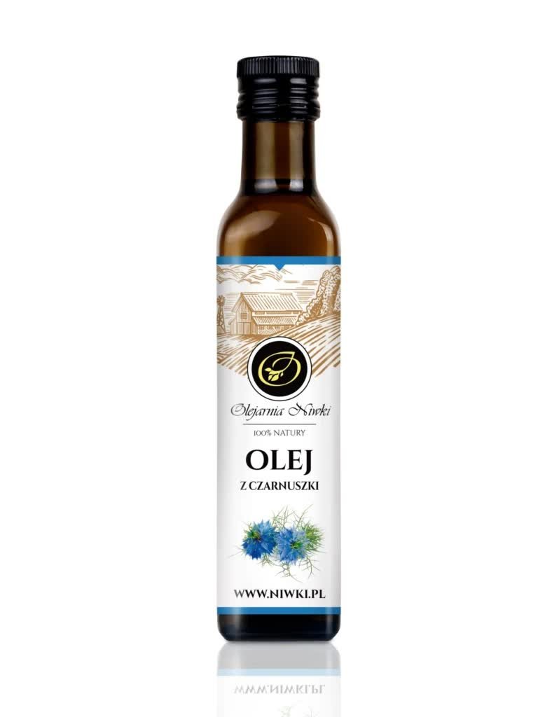 Olej z czarnuszki tłoczony na zimno 250ml