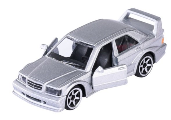 MAJORETTE VINTAGE MERCEDES-BENZ 190 E 2.5-16 EVO II SREBRNY 260A-1 1:59