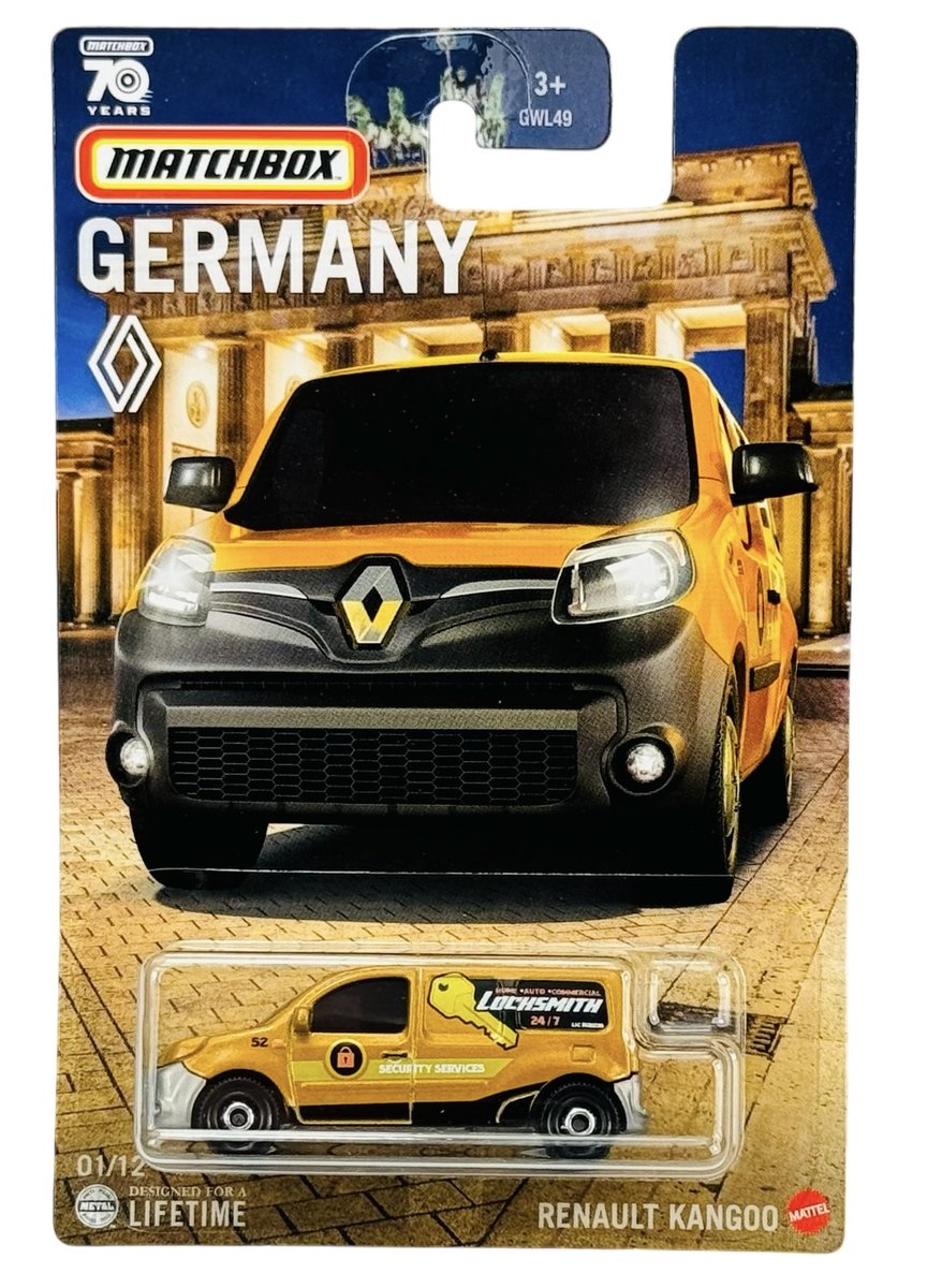 MATCHBOX GERMANY RENAULT KANGOO 01/12 HPC56