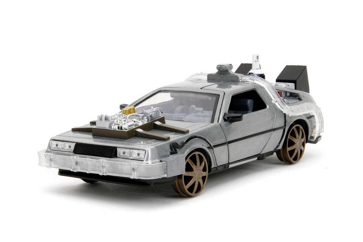 JADA POWRÓT DO PRZYSZŁOŚCI 3 DELOREAN DMC-12 TIME MACHINE 1:24 253255073