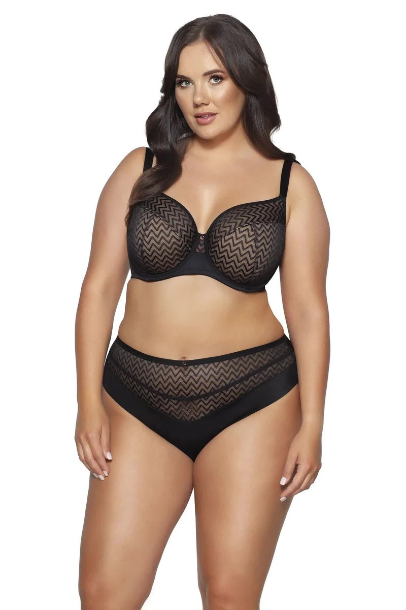 Ava Lingerie Figi B Bla 2102 XL czarny