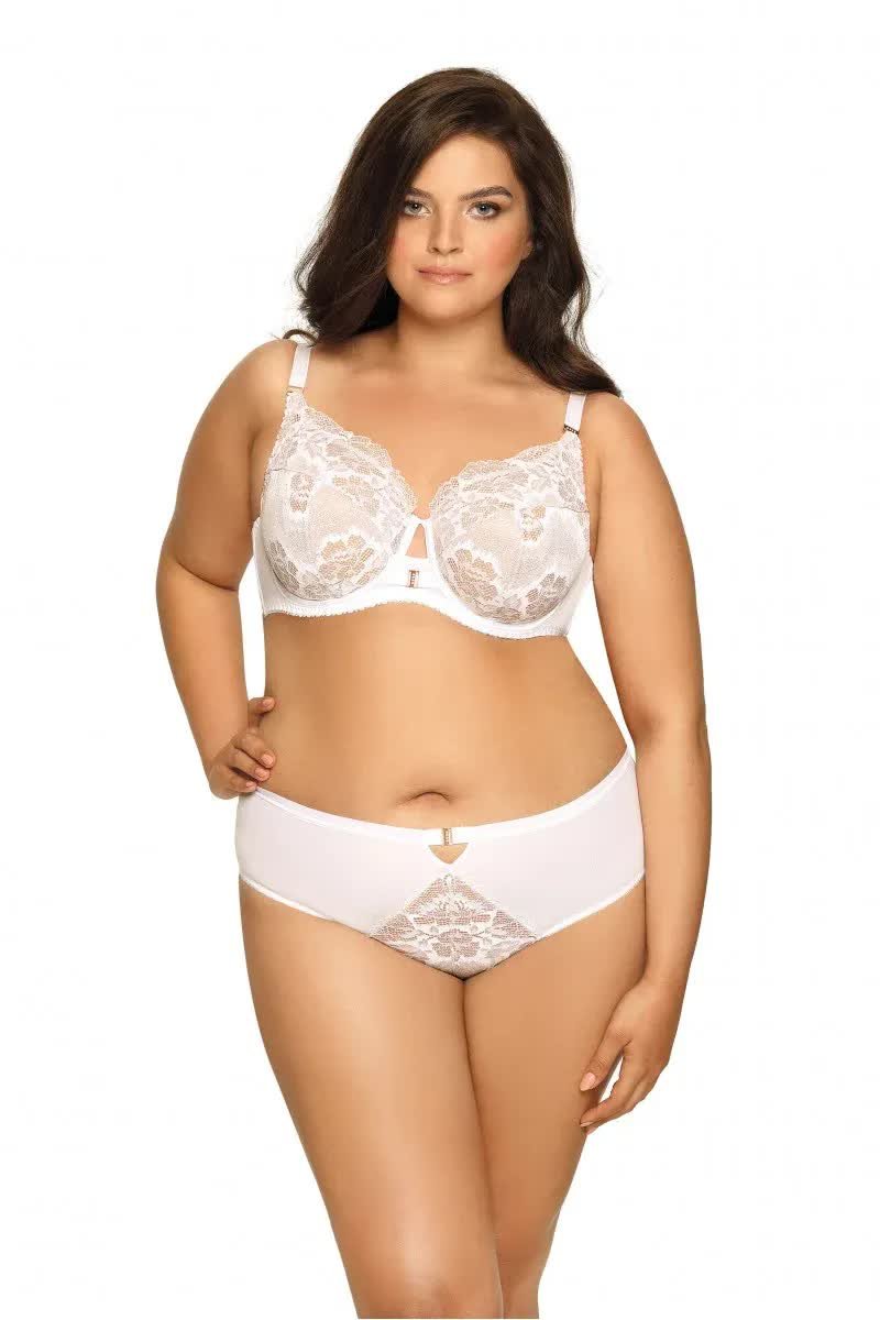 Ava Lingerie Figi 1939/B White XXL Biały