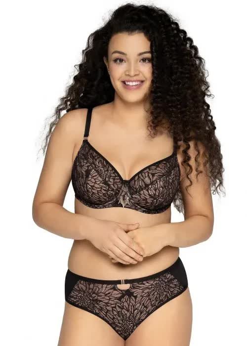 Ava Lingerie Figi 1954/B Brazyliany Black M czarny