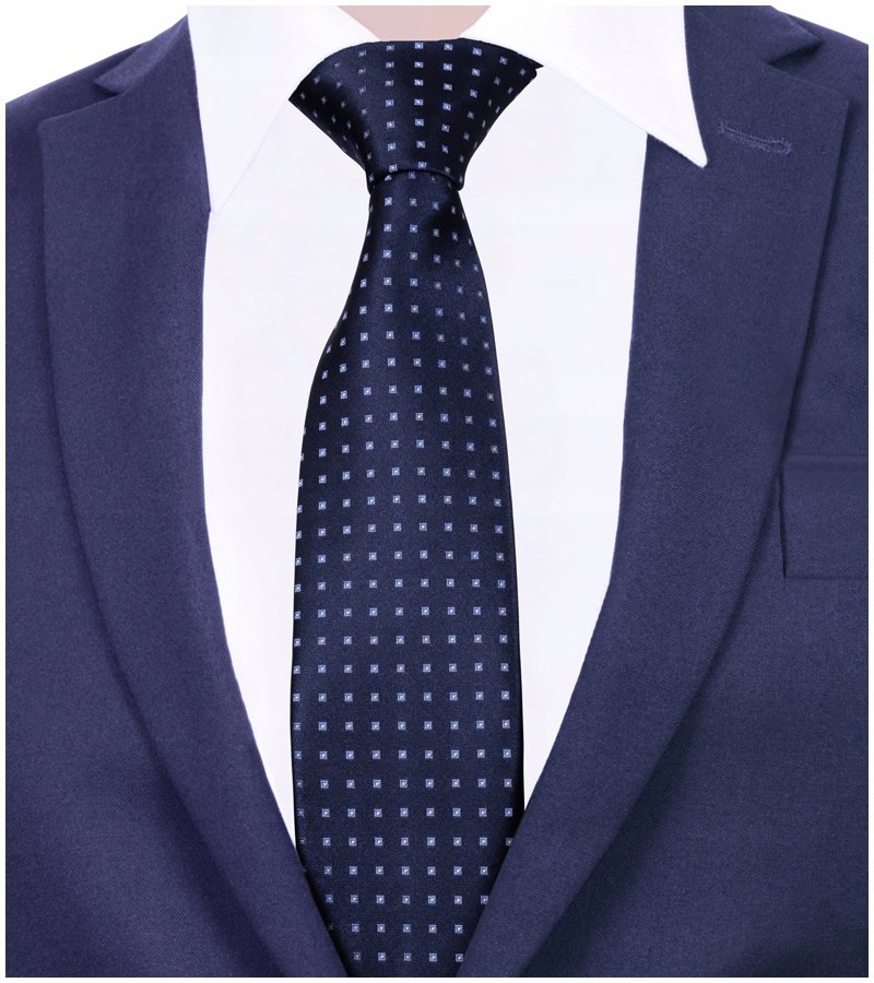 MIKROFIBRA Żakardowy Krawat Klasyczny GREG g100