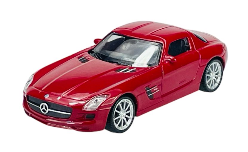 WELLY MERCEDES-BENZ SLS AMG CZERWONY 1:43 44033
