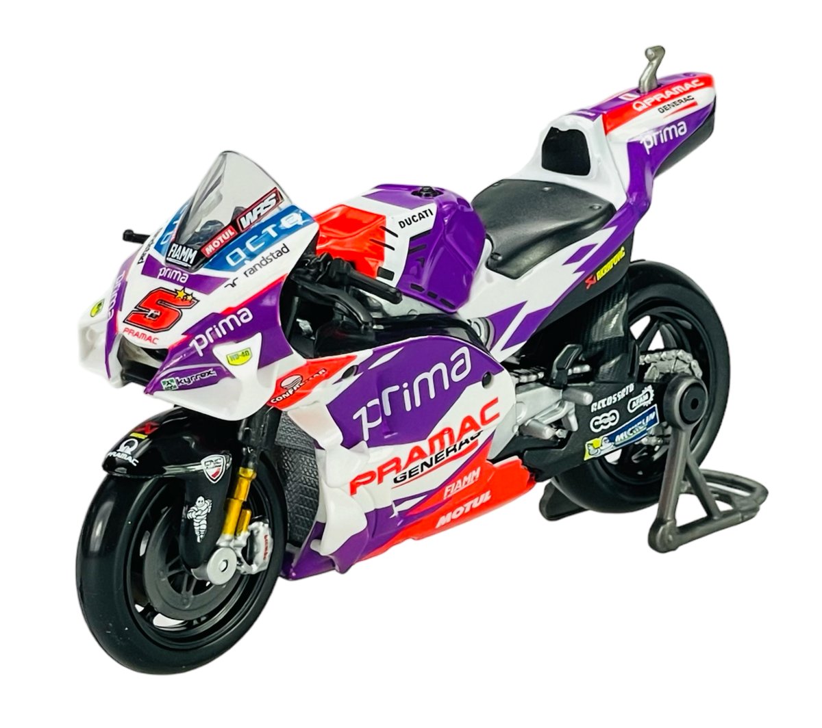 MAISTO DUCATI DESMOSEDICI GP22 #5 JOHANN ZARCO 1:18 36390