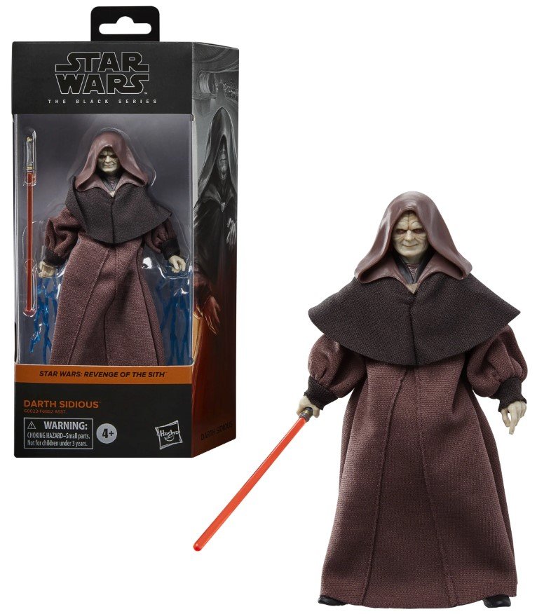 star wars 3 darth sidious figurka black series 15cm mandalorian