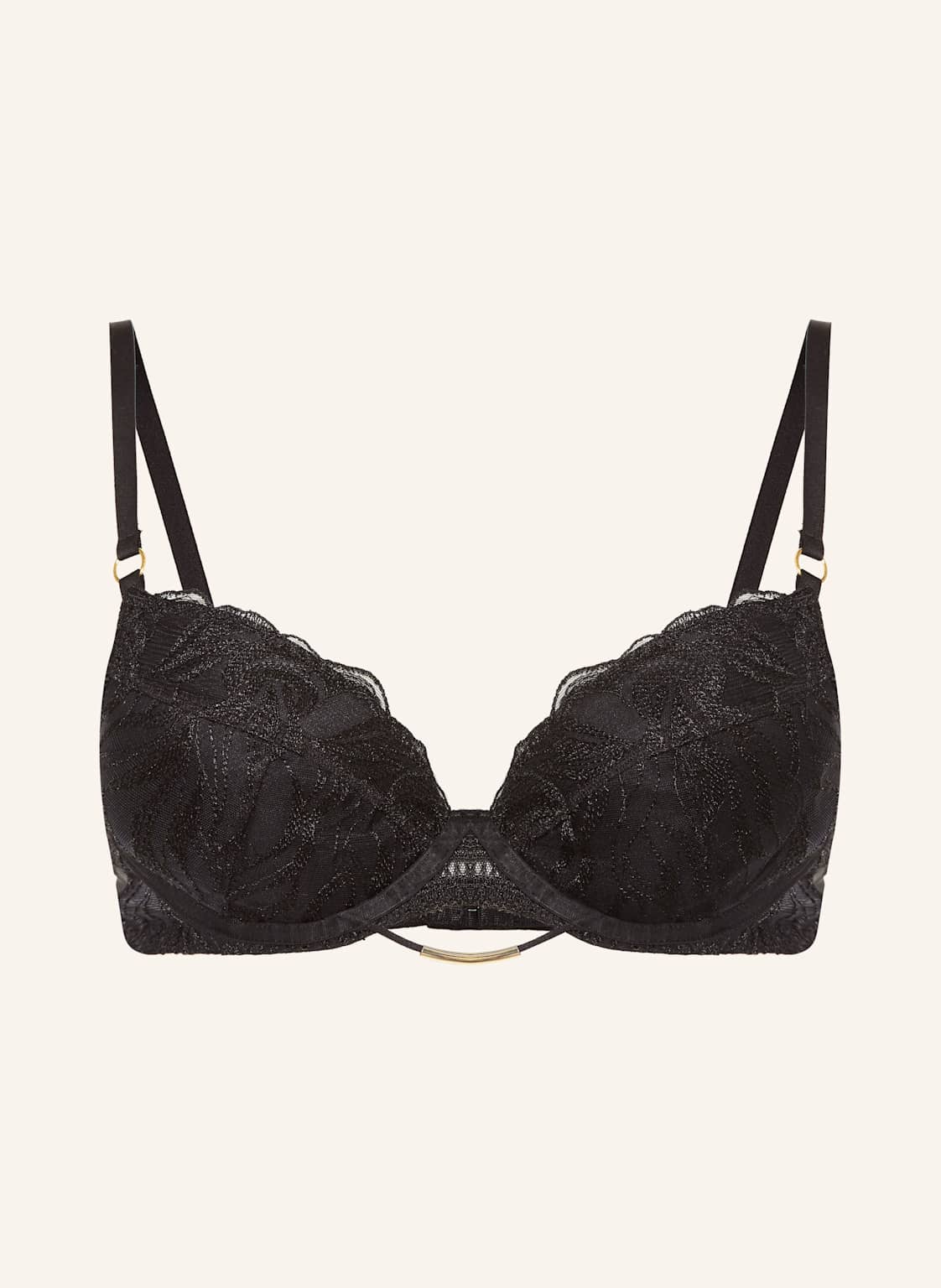 Aubade Biustonosz Push-Up Into The Groove schwarz
