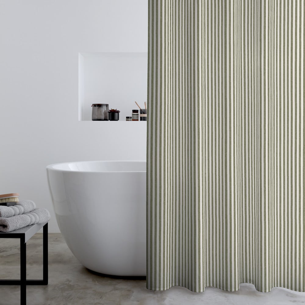 Zasłona prysznicowa 180x180 cm Stripe – Catherine Lansfield