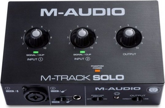 M-Audio M-AUDIO M-Track SOLO - Interfejs Audio USB