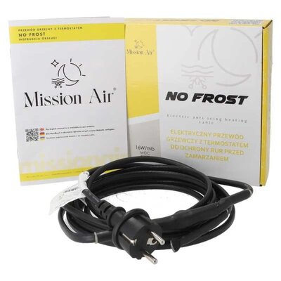 Kabel grzewczy MISSION AIR No Frost z termostatem 5 m