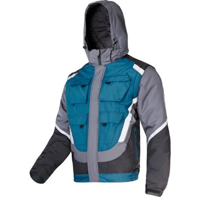 LAHTI PRO Kurtka zimowa 2w1 bezrękawnik kaptur rozmiar XL L4092404 LPL4092404