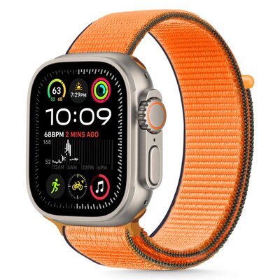 Pasek TECH-PROTECT Nylon do Apple Watch 6/7/8/9/10/SE/SE 2 (40/41/42mm) Pomarańczowy