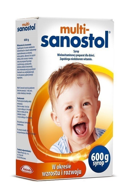NYCOMED PHARMA SP. Z O.O. Multi-Sanostol Syrop 600 G