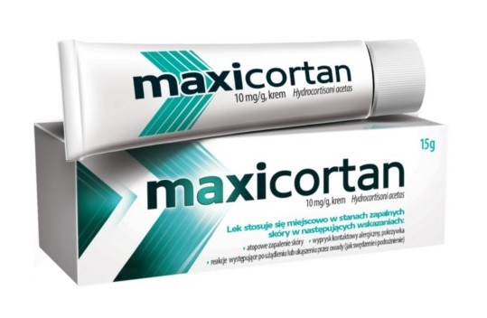 Aflofarm Maxicortan 10 mg/g krem 15 g |  OD 199 PLN!