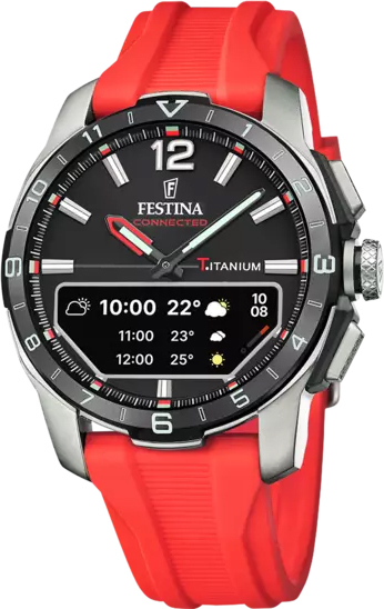 Zegarek Festina F23000-C Connected Titanium