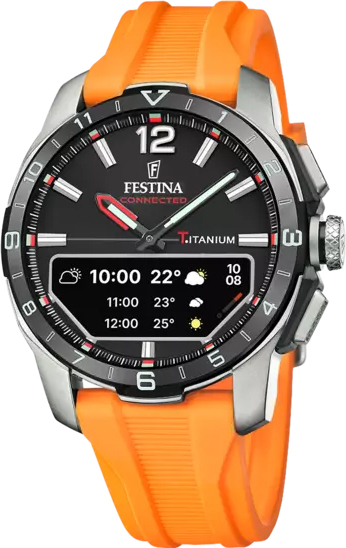 Zegarek Festina F23000-D Connected Titanium