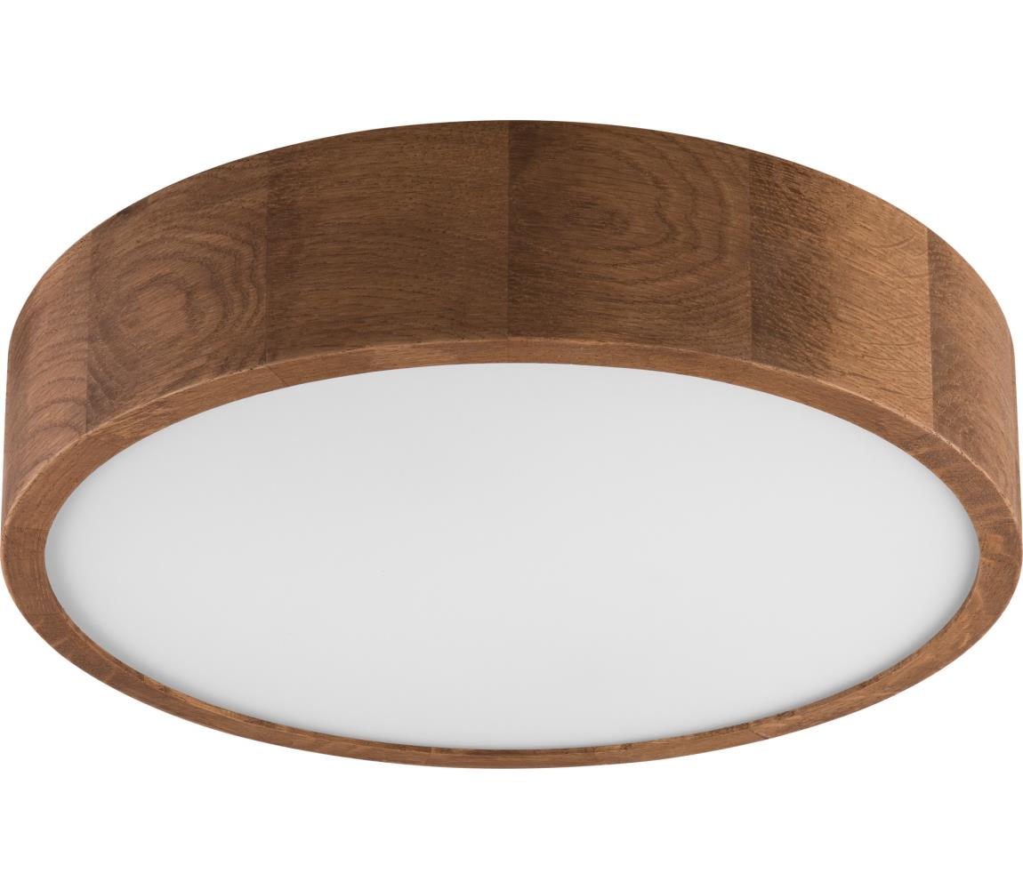 Brilagi - LED Plafon CARVALHO 2xE27/60W/230V dąb śr. 37 cm