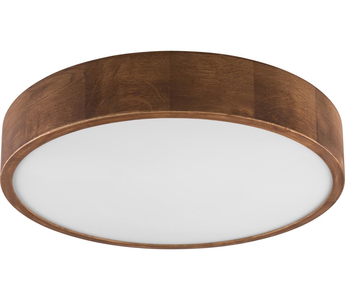 Brilagi - LED Plafon CARVALHO 3xE27/60W/230V dąb śr. 47 cm