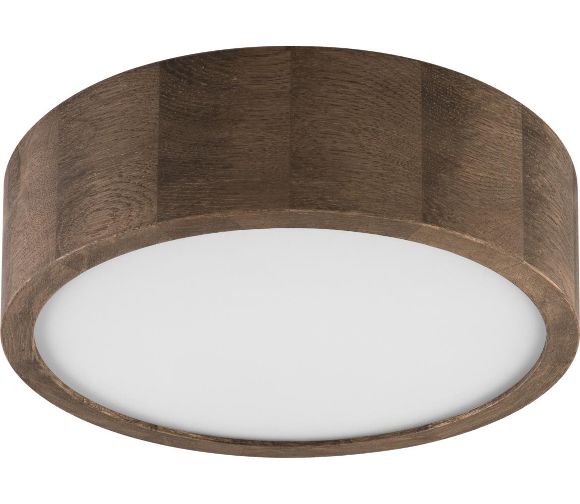 Brilagi - LED Plafon CARVALHO 1xE27/60W/230V dąb śr. 27 cm