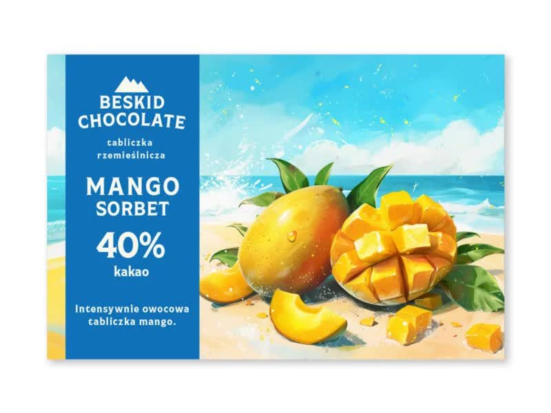 CZEKOLADA BIAŁA MANGO SORBET
