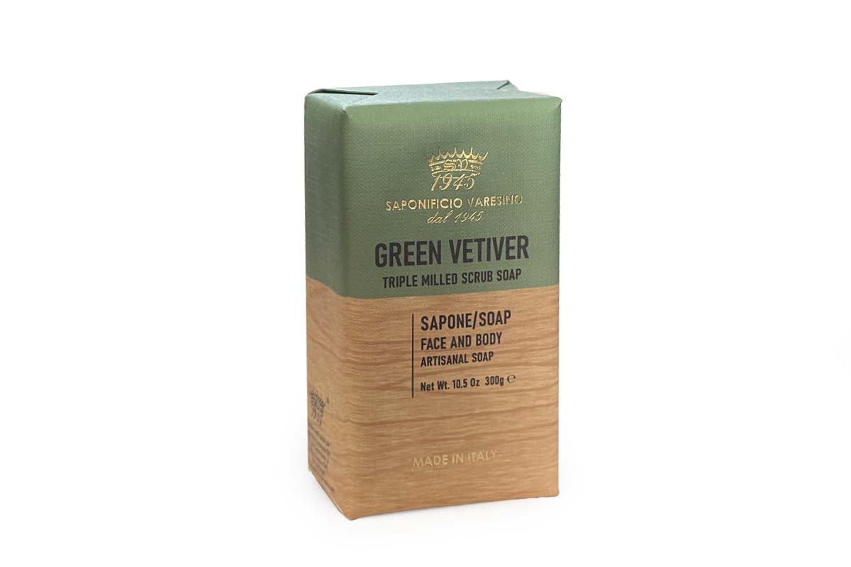 Saponificio Varesino mydło w kostce Green Vetiver 300g