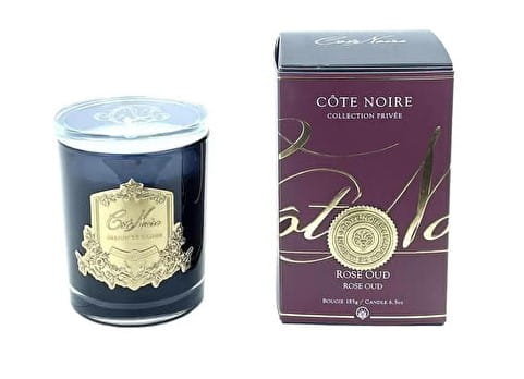 Sojowa Świeca Zapachowa Rose Oud Cote Noire Gold 185g