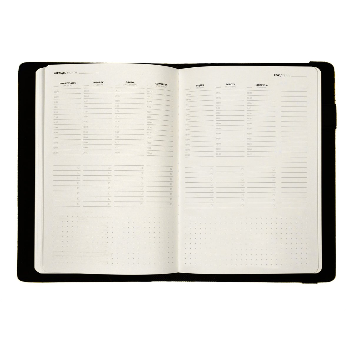 Wk��ad do plannera dzienno-tygodniowy A5 14,4x20,5cm