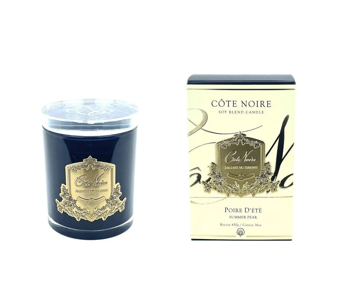 Sojowa Świeca Zapachowa Summer Pear Cote Noire Gold 185g