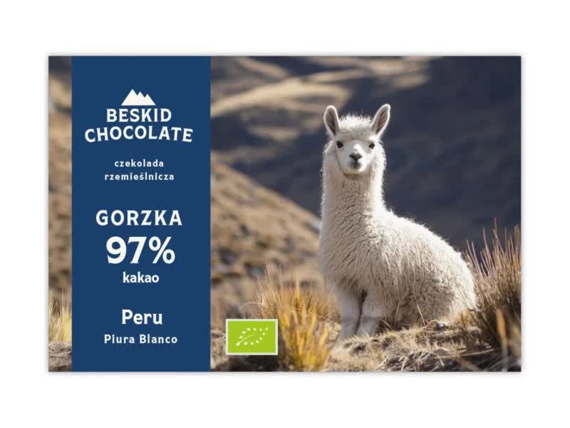 CZEKOLADA GORZKA PERU PIURA BLANCO 97%