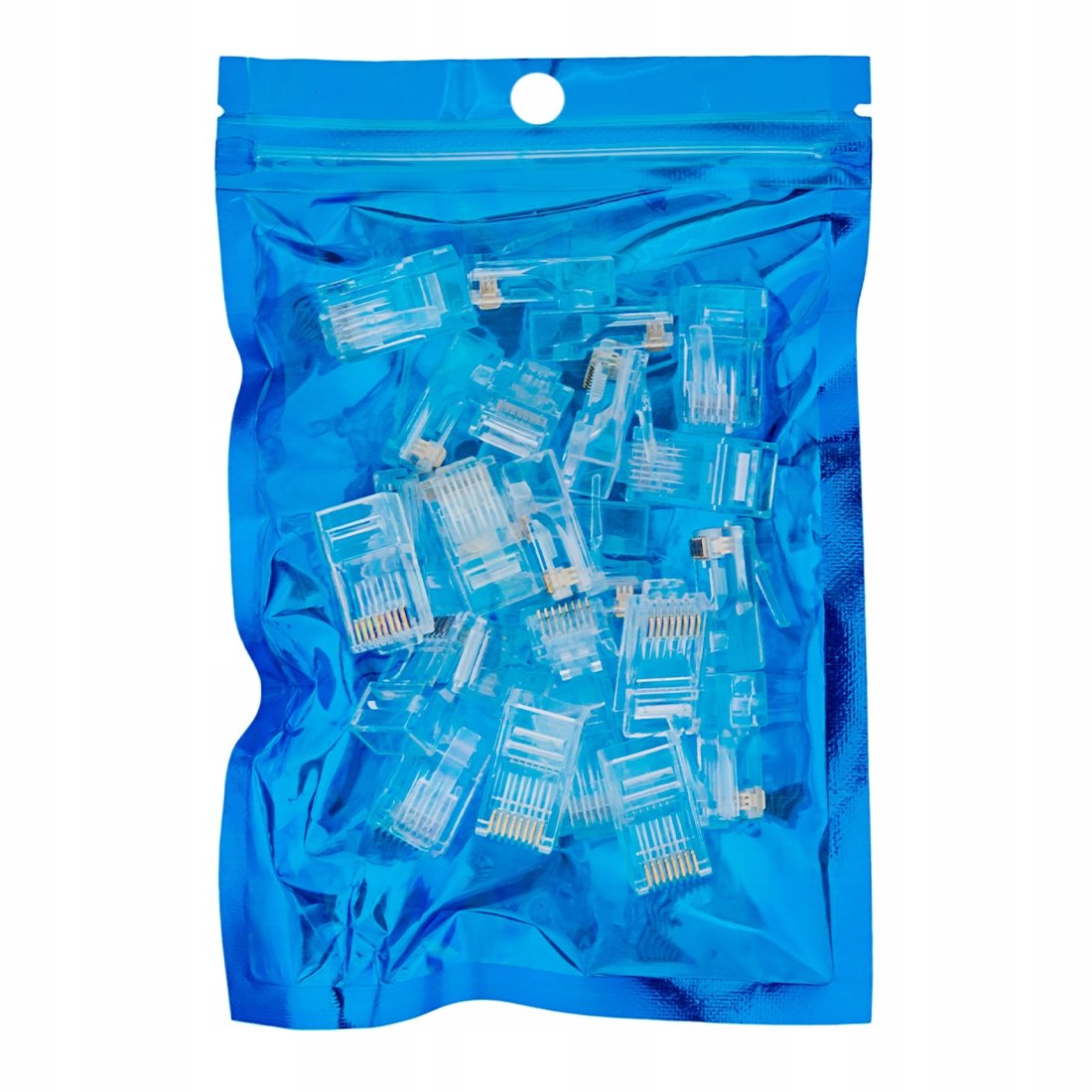 Wtyk RJ45 przelotowy kat.6 UTP PT-RJ456UT-1 25szt Pass Through CAT6