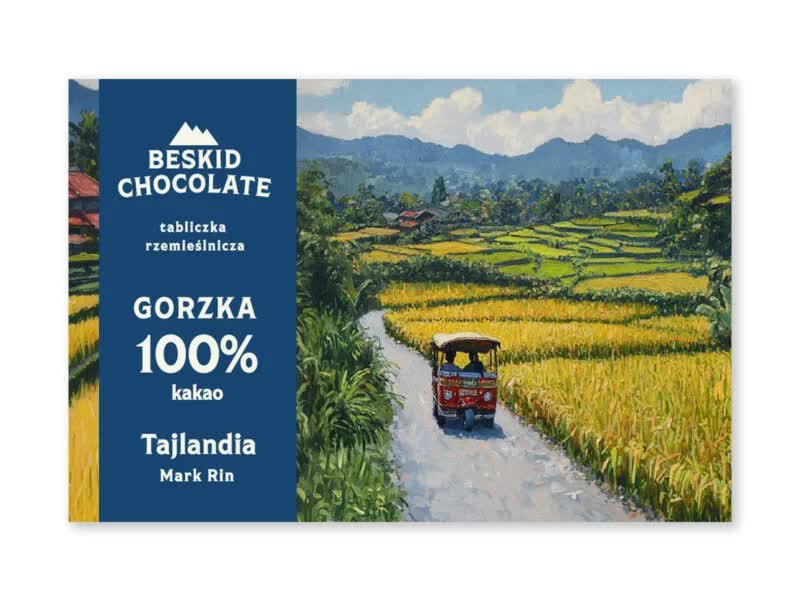 CZEKOLADA GORZKA 100% TAJLANDIA MARK RIN
