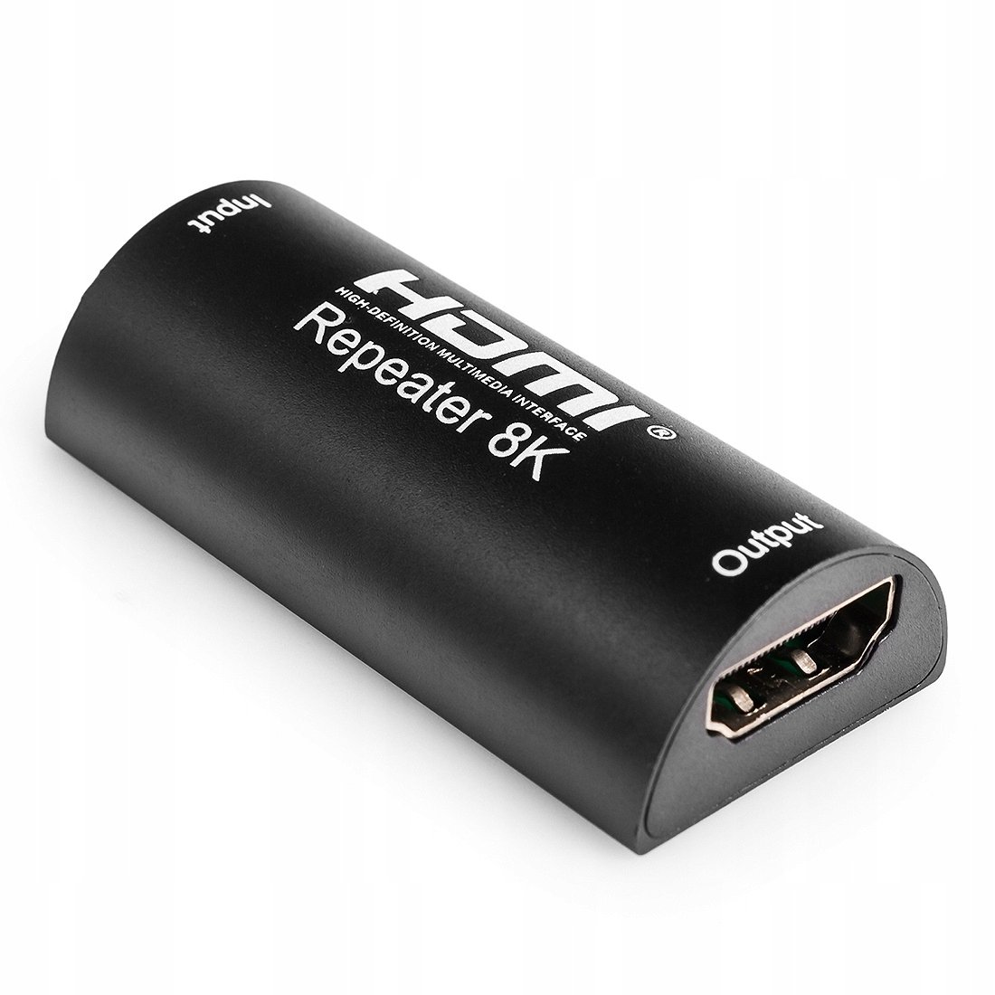 WZMACNIACZ SYGNAŁU REPEATER HDMI 2.1 JAKOŚĆ 8K ADAPTER ZASIĘG 25M STABILNY