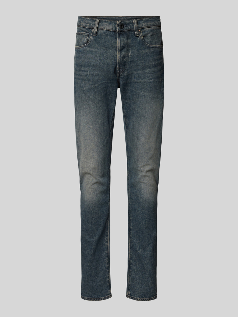 Jeansy o kroju slim fit z 5 kieszeniami