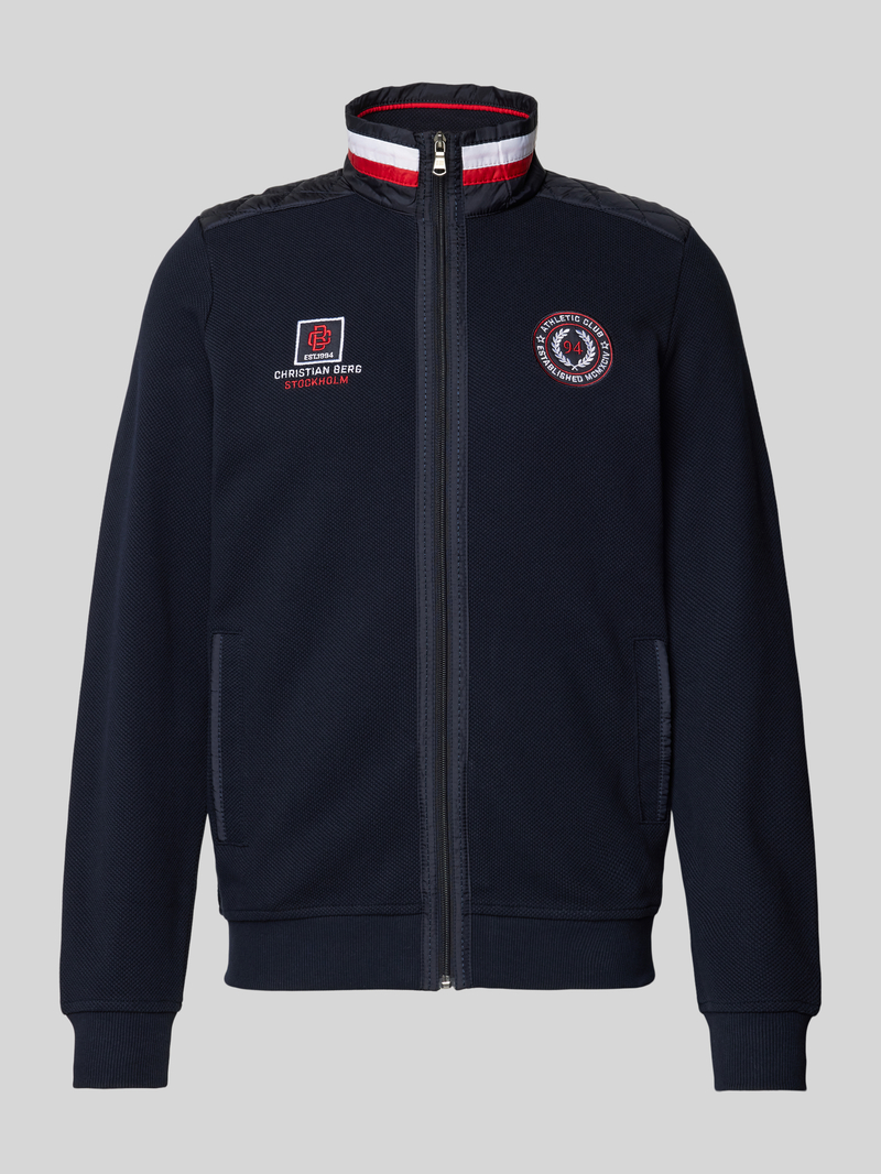 Bluza rozpinana z wyhaftowanym logo